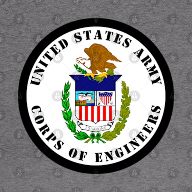 U.S. Army Corps of Engineers Coat of Arms & Seal by Desert Owl Designs